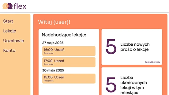 Panel Obsługi Klienta Akademii Flex